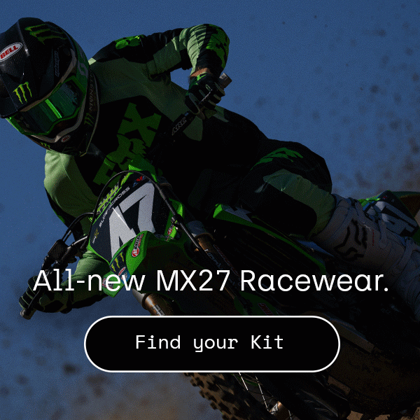 All-new MX27 Racewear. By the original.